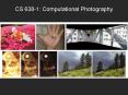 CS 6381: Computational Photography PowerPoint PPT Presentation