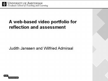 Judith Janssen and Wilfried Admiraal