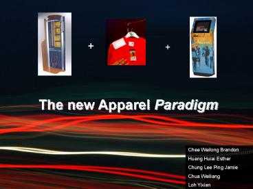 The new Apparel Paradigm
