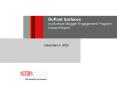 DuPont Surfaces mySurface Blogger Engagement Program Impact Report PowerPoint PPT Presentation