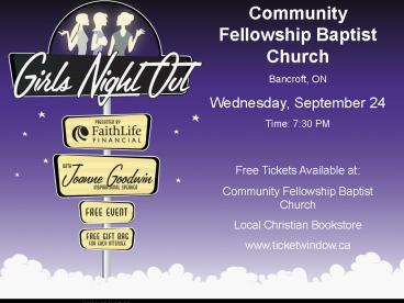 Community Fellowship Baptist Church