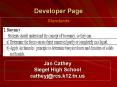 Developer Page PowerPoint PPT Presentation