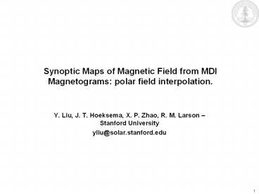Synoptic%20Maps%20of%20Magnetic%20Field%20from%20MDI%20Magnetograms:%20polar%20field%20interpolation.