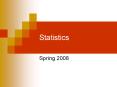 Statistics PowerPoint PPT Presentation