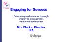 Enhancing performance through Employee Engagement the MacLeod Review Nita Clarke, Director IPA PowerPoint PPT Presentation