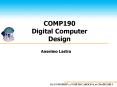 COMP190 Digital Computer Design PowerPoint PPT Presentation