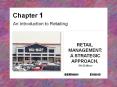An Introduction to Retailing PowerPoint PPT Presentation