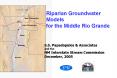 Middle Rio Grande Water Supply Study PowerPoint PPT Presentation