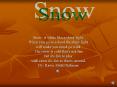 Snow is white like a shiny light. PowerPoint PPT Presentation
