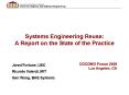 Systems Engineering Reuse: A Report on the State of the Practice PowerPoint PPT Presentation