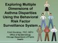 Exploring Multiple Dimensions of Asthma Disparities Using the Behavioral Risk Factor Surveillance System PowerPoint PPT Presentation
