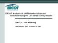 ERCOT Analysis of 2005 Residential Annual Validation Using the Customer Survey Results PowerPoint PPT Presentation