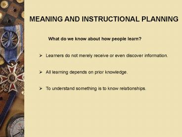 presentation player overlay