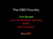 The OBO Foundry