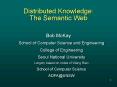 Distributed Knowledge: The Semantic Web PowerPoint PPT Presentation
