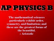 AP PHYSICS B
