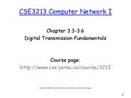 CSE3213 Computer Network I