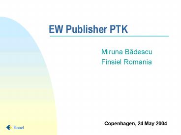 EW Publisher PTK