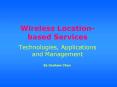 Wireless%20Location-based%20Services PowerPoint PPT Presentation