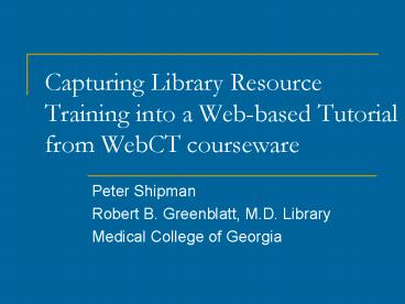 presentation player overlay