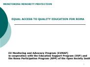 MONITORING MINORITY PROTECTION
