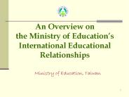 Ministry of Education, Taiwan