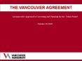 THE VANCOUVER AGREEMENT PowerPoint PPT Presentation