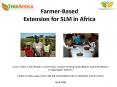 Farmer-Based Extension for SLM in Africa PowerPoint PPT Presentation