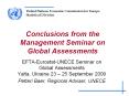 Conclusions from the Management Seminar on Global Assessments PowerPoint PPT Presentation