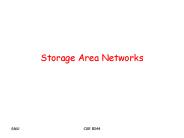 Storage Area Networks