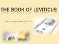 THE BOOK OF LEVITICUS PowerPoint PPT Presentation