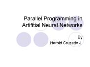Parallel Programming in Artifitial Neural Networks