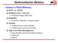 Semiconductor Memory PowerPoint PPT Presentation