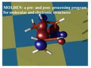 MOLDEN: a pre- and post- processing program