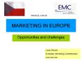 MARKETING IN EUROPE PowerPoint PPT Presentation