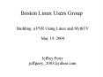 Boston Linux Users Group PowerPoint PPT Presentation