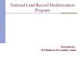 National%20Land%20Record%20Modernization%20Program PowerPoint PPT Presentation