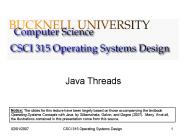 Java Threads