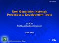 Next Generation Network Processor PowerPoint PPT Presentation