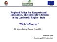 Regional Policy for Research and Innovation' The Innovative Actions PowerPoint PPT Presentation