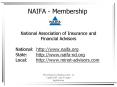 NAIFA Membership PowerPoint PPT Presentation