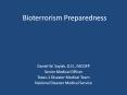 Bioterrorism Preparedness PowerPoint PPT Presentation