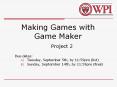 Making Games with Game Maker PowerPoint PPT Presentation
