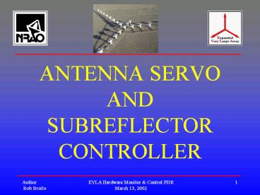 ANTENNA%20SERVO%20AND%20SUBREFLECTOR%20CONTROLLER