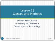 Python Mini-Course