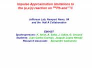 Impulse Approximation limitations to