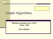 Graph Algorithms