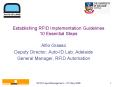 Establishing RFID Implementation Guidelines 10 Essential Steps PowerPoint PPT Presentation