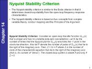 Nyquist Stability Criterion