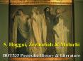 5' Haggai, Zechariah PowerPoint PPT Presentation